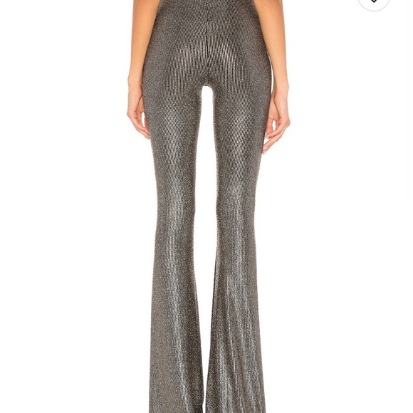 SET Show me your Mumu Felix Blazer in disco glitz and Bam Bam Bell Pants S/M - Picture 12 of 14